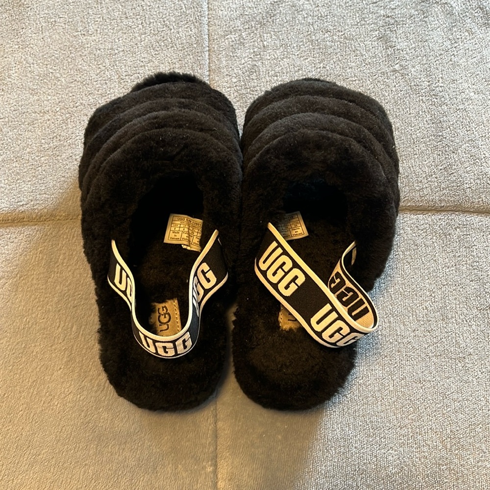 Furry Ugg Slippers